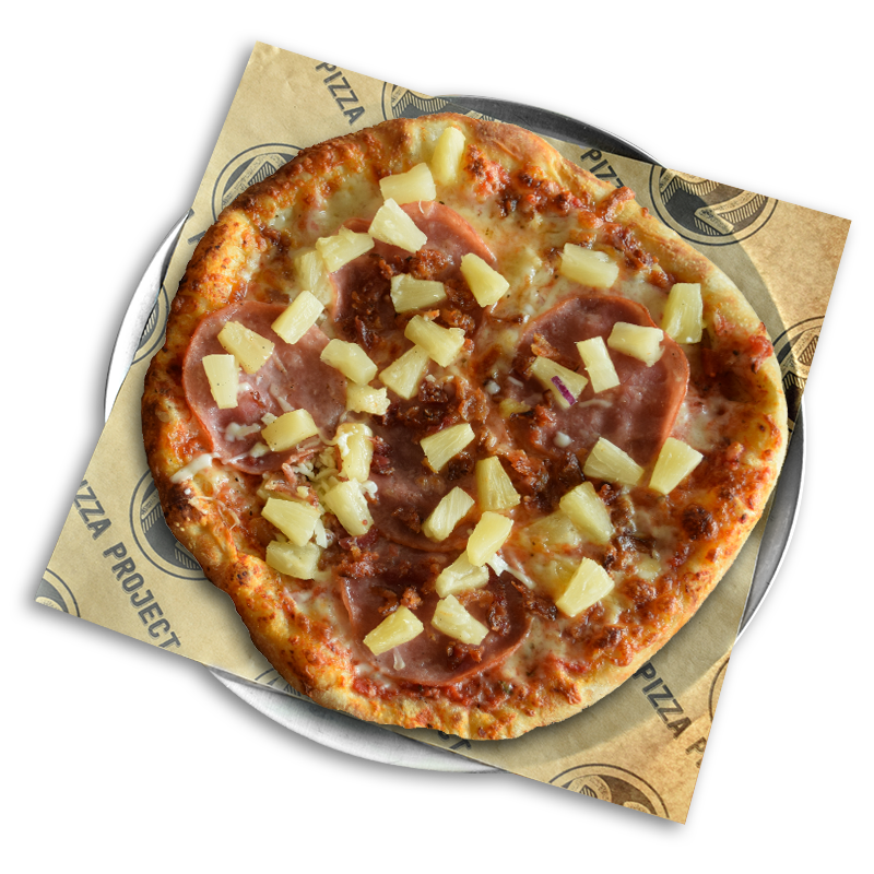 Our Hawaiian pizza